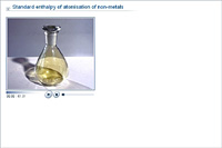 Standard enthalpy of atomisation of non-metals