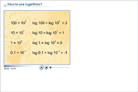How to use logarithms?