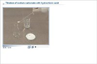 Titration of sodium carbonate with hydrochloric acid
