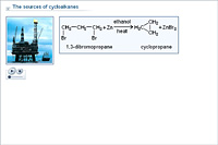 The sources of cycloalkanes