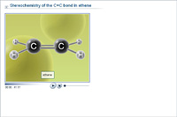 Stereochemistry of the C=C bond in ethene