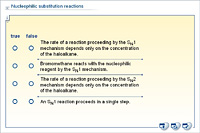 Nucleophilic substitution reactions