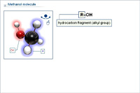 Methanol molecule