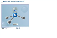 Amines are derivatives of ammonia