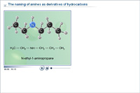The naming of amines as derivatives of hydrocarbons
