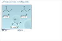 Primary, secondary and tertiary amides