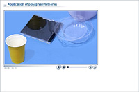 Application of poly(phenylethene)