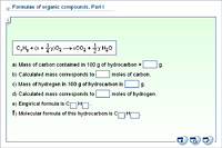Formulae of organic compounds. Part I