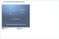 Condensed and skeletal formulae