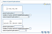 Names of parent hydrocarbons