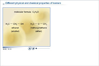 Different physical and chemical properties of isomers