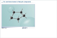 Cis- and trans-isomers of alicyclic compounds
