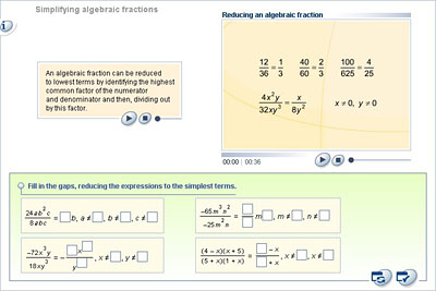 Mathematics - Lower Secondary - YDP - Student activity - Simplifying  algebraic fractions