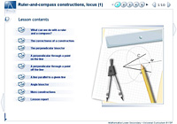 Ruler-and-compass constructions, locus (1)