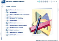 Inscribed and central angles