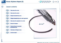 Areas of plane shapes (2)