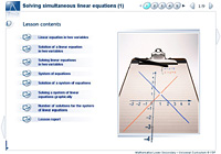 Solving simultaneous linear equations (1)