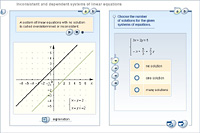 Inconsistent and dependent systems of linear equations
