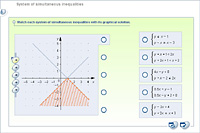 System of simultaneous inequalities