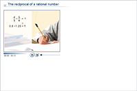 The reciprocal of a rational number