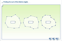 Finding the sum of the interior angles