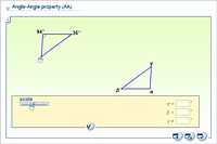 Angle-Angle property (AA)