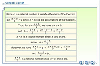 Compose a proof