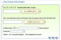 Sums of square roots of integers