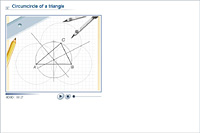 Circumcircle of a triangle