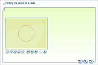 Finding the centre of a circle