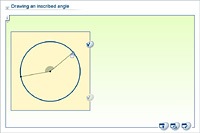 Drawing an inscribed angle
