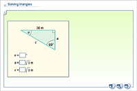Solving triangles