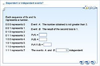 Dependent or independent events?