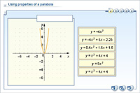 Using properties of a parabola