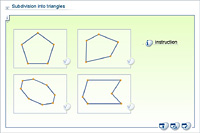 Subdivision into triangles