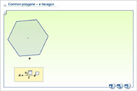 Common polygons – a hexagon