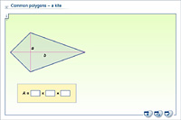 Common polygons – a kite
