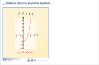 Existence of roots of polynomial equations