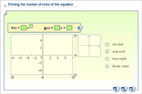 Finding the number of roots of the equation