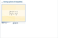 Solving systems of inequalities