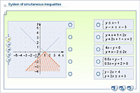 System of simultaneous inequalities