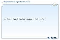 Multiplication involving irrational numbers