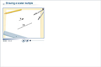 Drawing a scalar multiple
