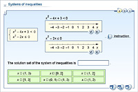 Systems of inequalities