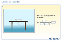 Friction and acceleration