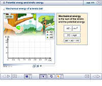 Potential energy and kinetic energy