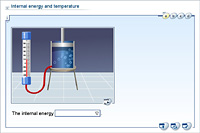 Internal energy and temperature