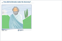 How did Archimedes make his discovery?