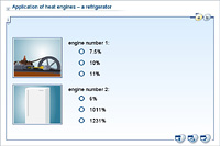 Application of heat engines – a refrigerator