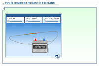 How to calculate the resistance of a conductor?